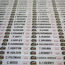 BULK ORDER +12 Locker Plates: Silver