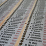 BULK ORDER +12 Locker Plates: Silver