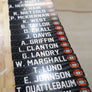 BULK ORDER +12 Locker Plates: American Flag: Black&White