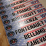 BULK ORDER +12 Locker Plates: American Flag Design #3