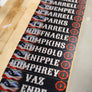 BULK ORDER +12 Locker Plates: American FLAG Black