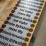 BULK ORDER +12 Locker Plates: Silver