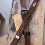 Radio Strap: Adjustable: BROWN