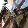 Suspenders: BROWN Adjustable