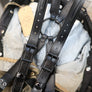 Suspenders: BLACK Adjustable