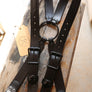 Suspenders: BLACK Adjustable