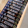 BULK ORDER + 12 LOCKER PLATE: Flag and Fire background