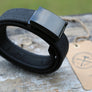 Black Fire Hose Belt: Limited-AMOUNT