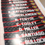 BULK ORDER + 12 Locker Plates: THIN-LINE AMERICAN-FLAG/LOGO