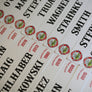 BULK ORDER +12 Locker Plates: Silver