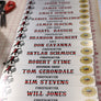BULK ORDER +12 Locker Plates: Silver