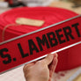 Locker Plate: FIRE HOSE RED