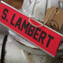 Locker Plate: FIRE HOSE RED