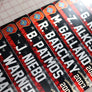 BULK ORDER + 12 LOCKER PLATE: GRUNGE REDLINE FLAG/LOGO