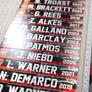 BULK ORDER + 12 LOCKER PLATE: GRUNGE REDLINE FLAG/LOGO