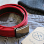 Engine Red Fire Hose Belt