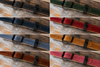 Leather & Firehose Radio Strap: Custom Colors