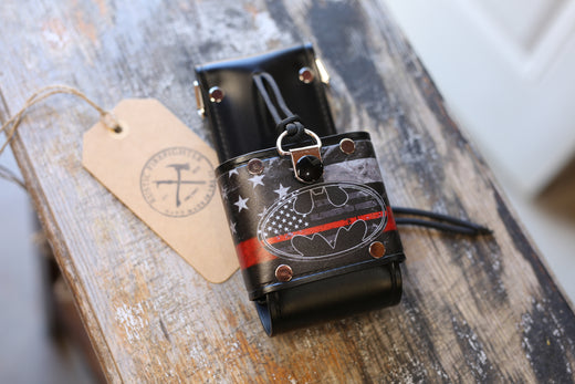 RADIO HOLSTER: Thin Red Line Flag-BATMAN