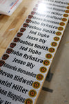 BULK ORDER +12 Locker Plates: Silver
