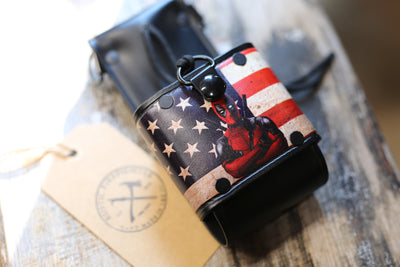 RADIO HOLSTER: American Flag-DEADPOOL
