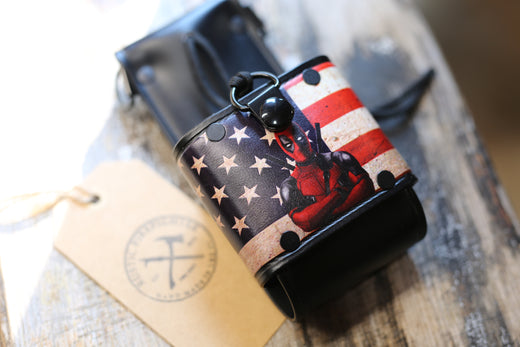 RADIO HOLSTER: American Flag-DEADPOOL
