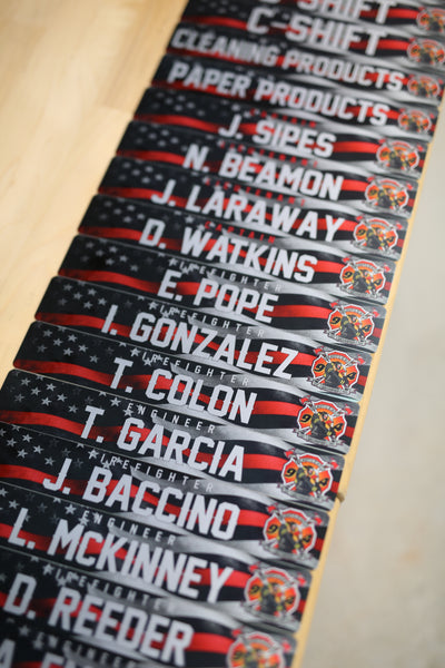 BULK ORDER + 12 LOCKER PLATE: NEW Redline