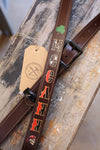Radio Strap: Adjustable: BROWN