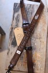 Radio Strap: Adjustable: BROWN