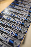 BULK ORDER + 12 LOCKER PLATE: POLICE BLUE LINE