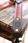 Leather & Firehose Radio Strap: Custom Colors