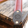 Leather & Firehose Radio Strap: Custom Colors