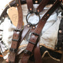 Suspenders: BROWN Adjustable