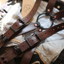 Suspenders: BROWN Adjustable