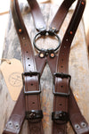 Suspenders: BROWN Adjustable