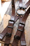Suspenders: BROWN Adjustable