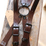 Suspenders: BROWN Adjustable