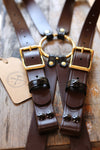 Suspenders: BROWN Adjustable