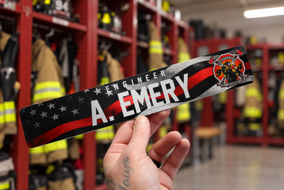LOCKER PLATE: NEW! REDLINE