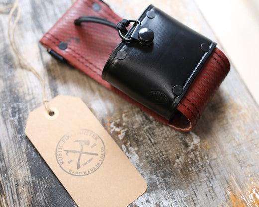 Radio Strap: RED-LDH FIRE HOSE: HOLSTER ONLY