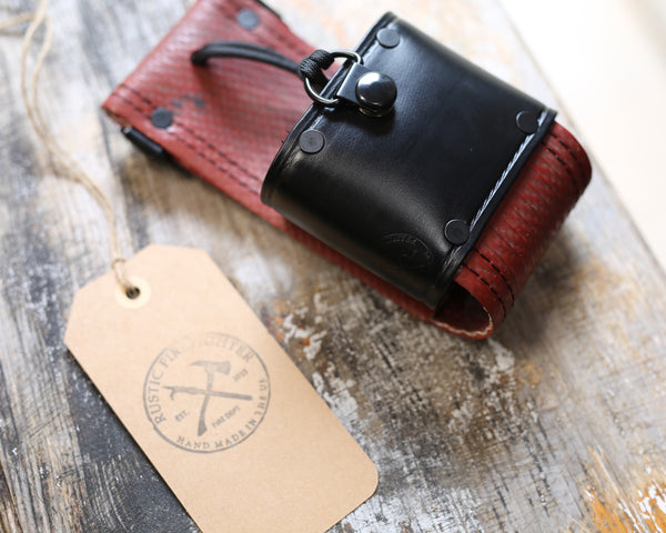 Radio Strap: RED-LDH FIRE HOSE: HOLSTER ONLY – Rustic Firefighter