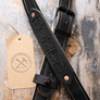 Leather & Firehose Radio Strap: Custom Colors