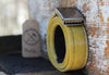 Antique Yellow Fire Hose Belt